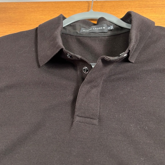 Ralph Lauren Black Label Men's Polo Top/Brown - Picture 3 of 5
